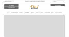 Desktop Screenshot of gioto.com.co
